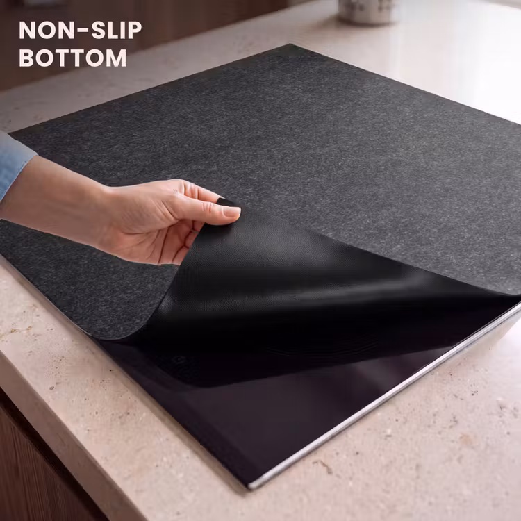 Induction hob protector - Texture of Night Granite — 5