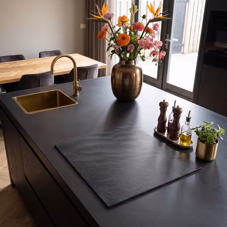 Induction hob protector - Sand ridges in the Moonlight — 2