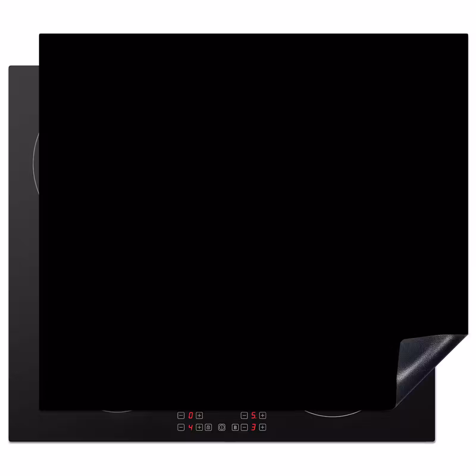Induction hob protector - Solid Black — 1