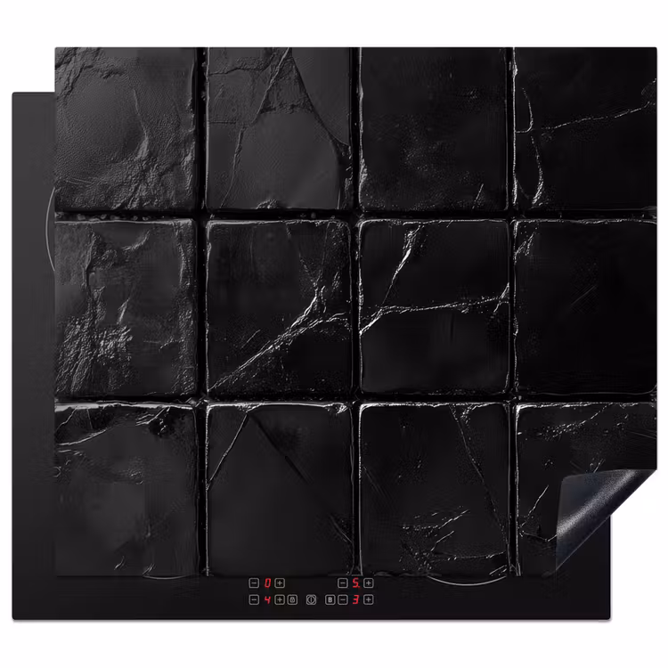 Induction hob protector - Black - Tiles - Stone — 1