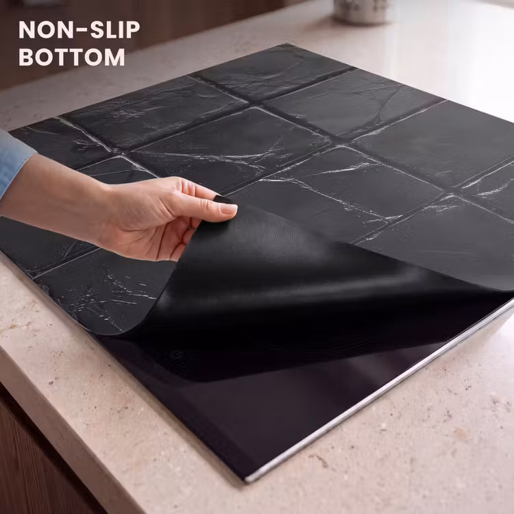 Induction hob protector - Black - Tiles - Stone — 5