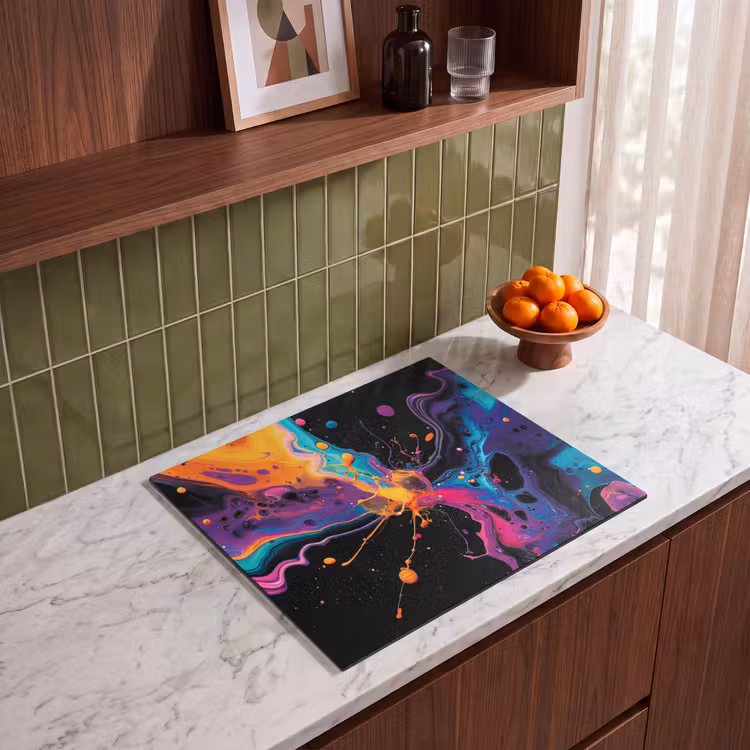 Induction hob protector - Cosmic Color Explosion — 4