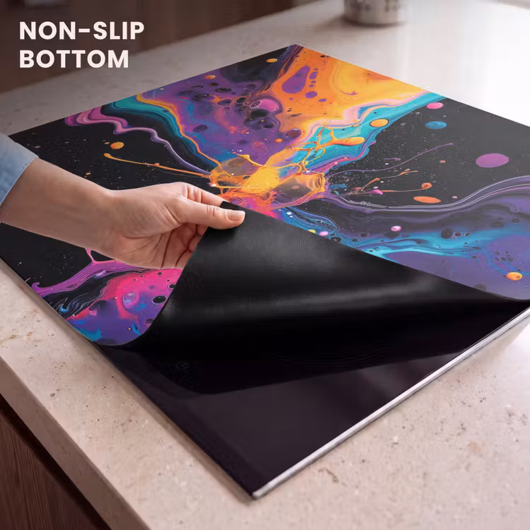 Induction hob protector - Cosmic Color Explosion — 5