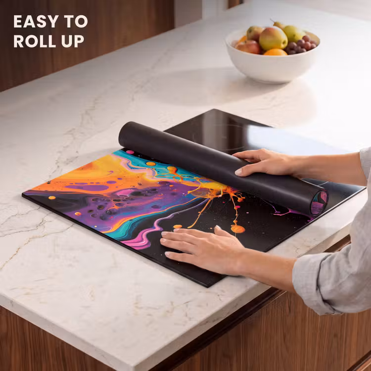 Induction hob protector - Cosmic Color Explosion — 6
