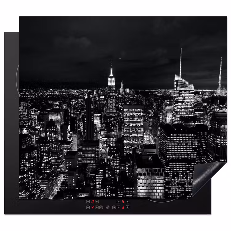 Induction hob protector - Metropolis at Night — 1
