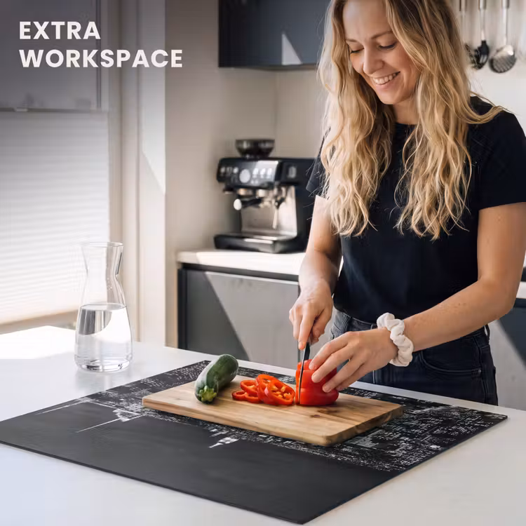 Induction hob protector - Metropolis at Night — 7