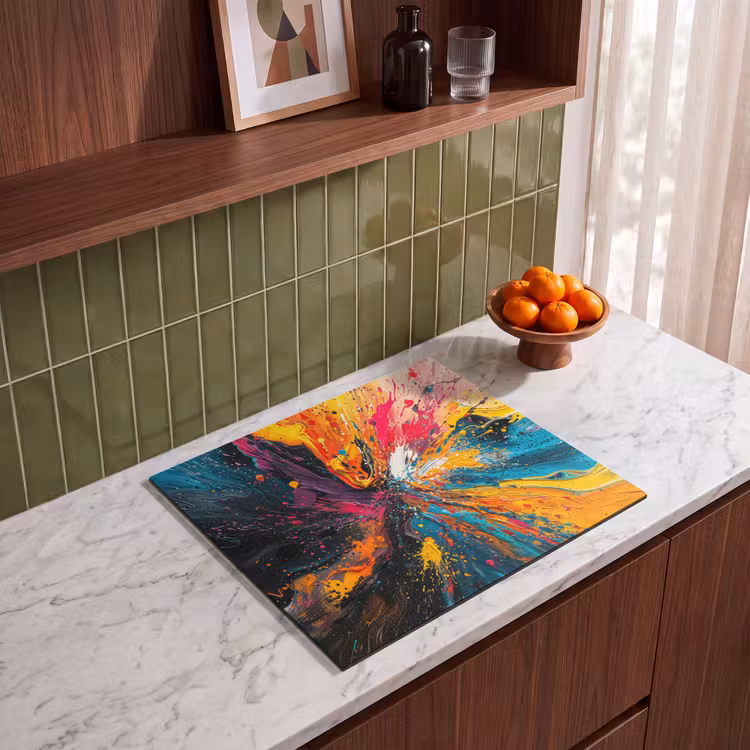 Induction hob protector - Cosmic Color Explosion — 4