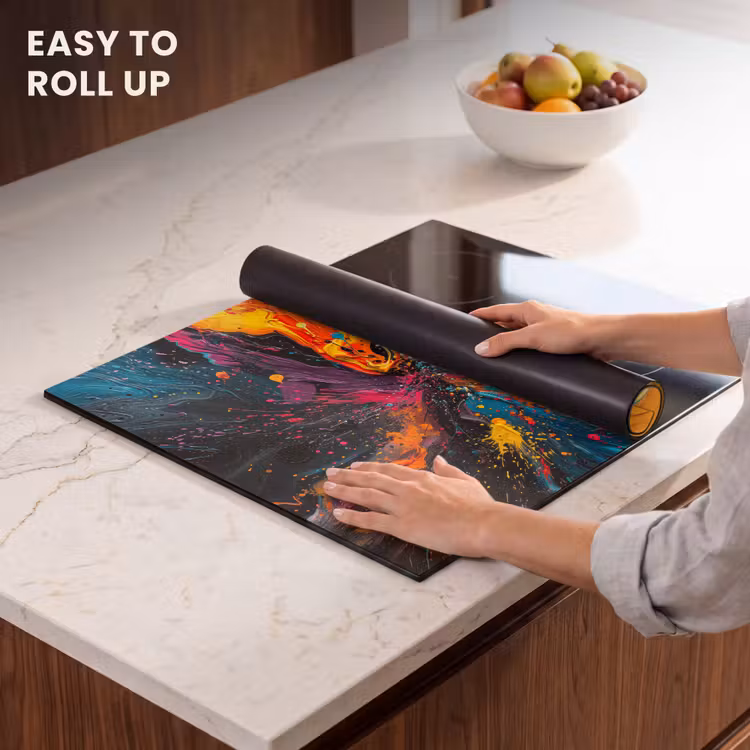 Induction hob protector - Cosmic Color Explosion — 6