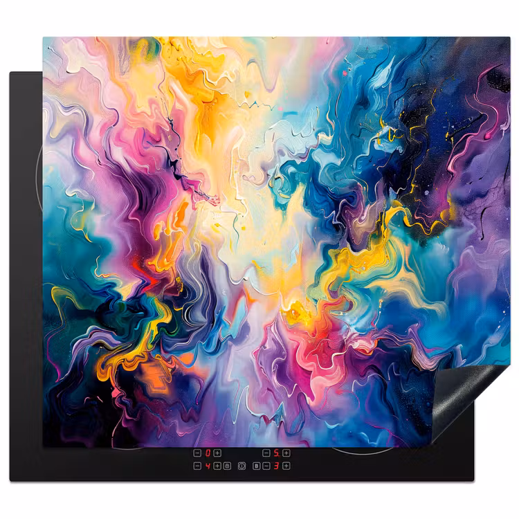 Induction hob protector - Psychedelic Flow of Dreams — 1