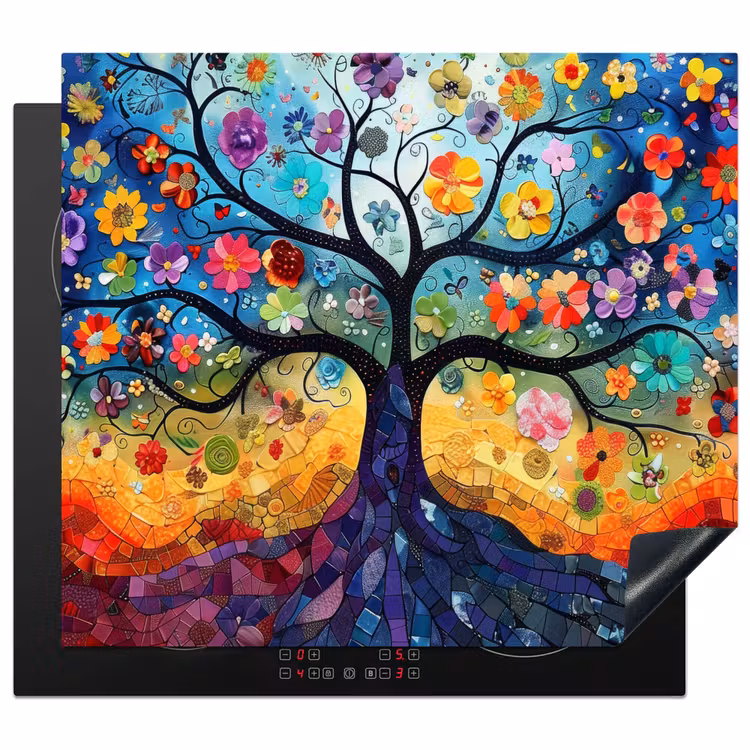 Induction hob protector - Tree of Life - Colors - Tree — 1
