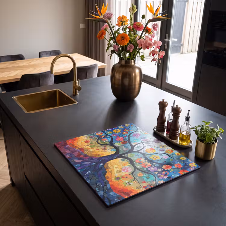 Induction hob protector - Tree of Life - Colors - Tree — 2