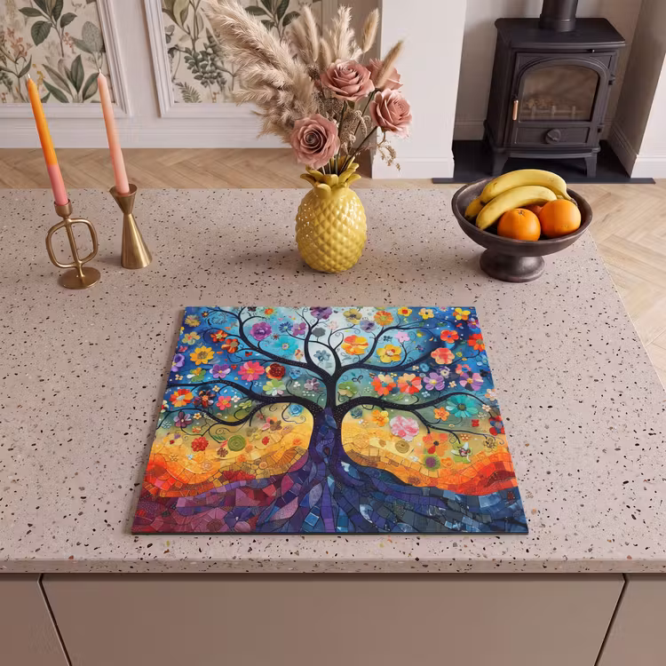 Induction hob protector - Tree of Life - Colors - Tree — 3