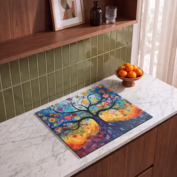 Induction hob protector - Tree of Life - Colors - Tree — 4