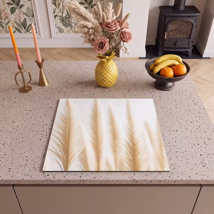 Induction hob protector - Golden Feather Light — 3
