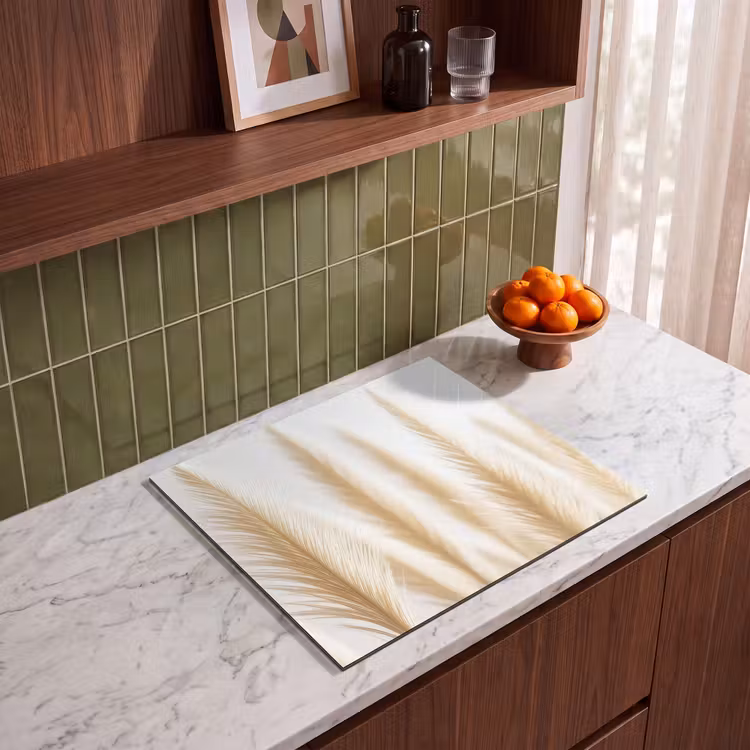 Induction hob protector - Golden Feather Light — 4