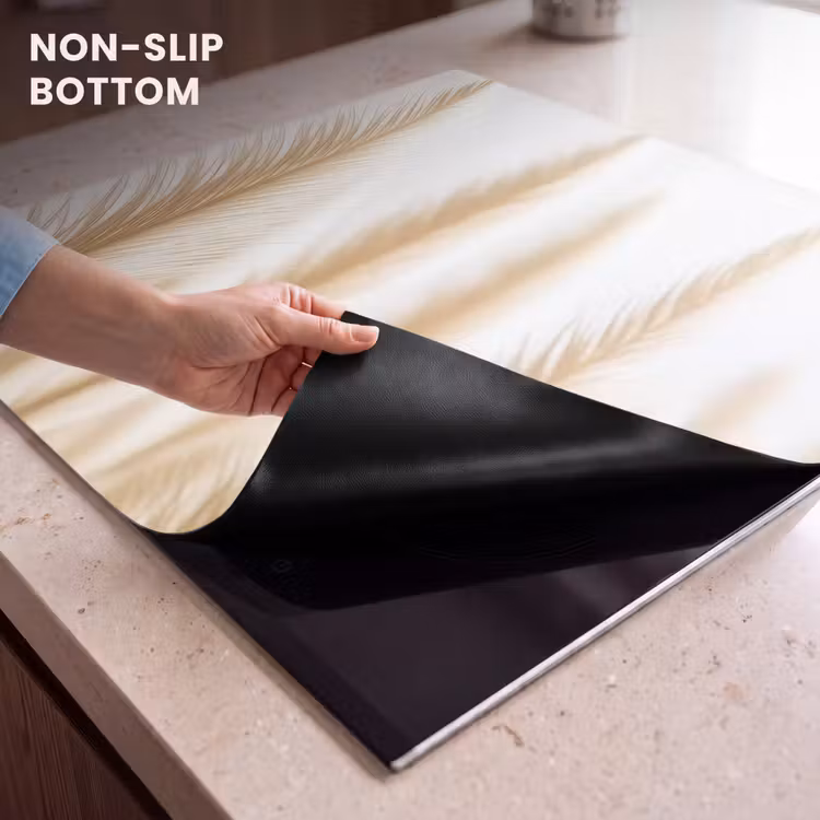 Induction hob protector - Golden Feather Light — 5