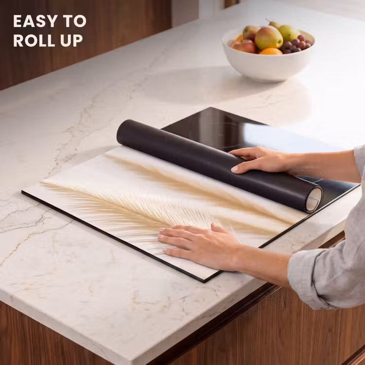 Induction hob protector - Golden Feather Light — 6