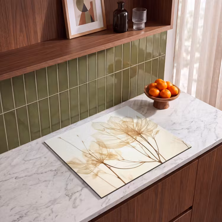 Induction hob protector - Silk Contours at Sunrise — 4