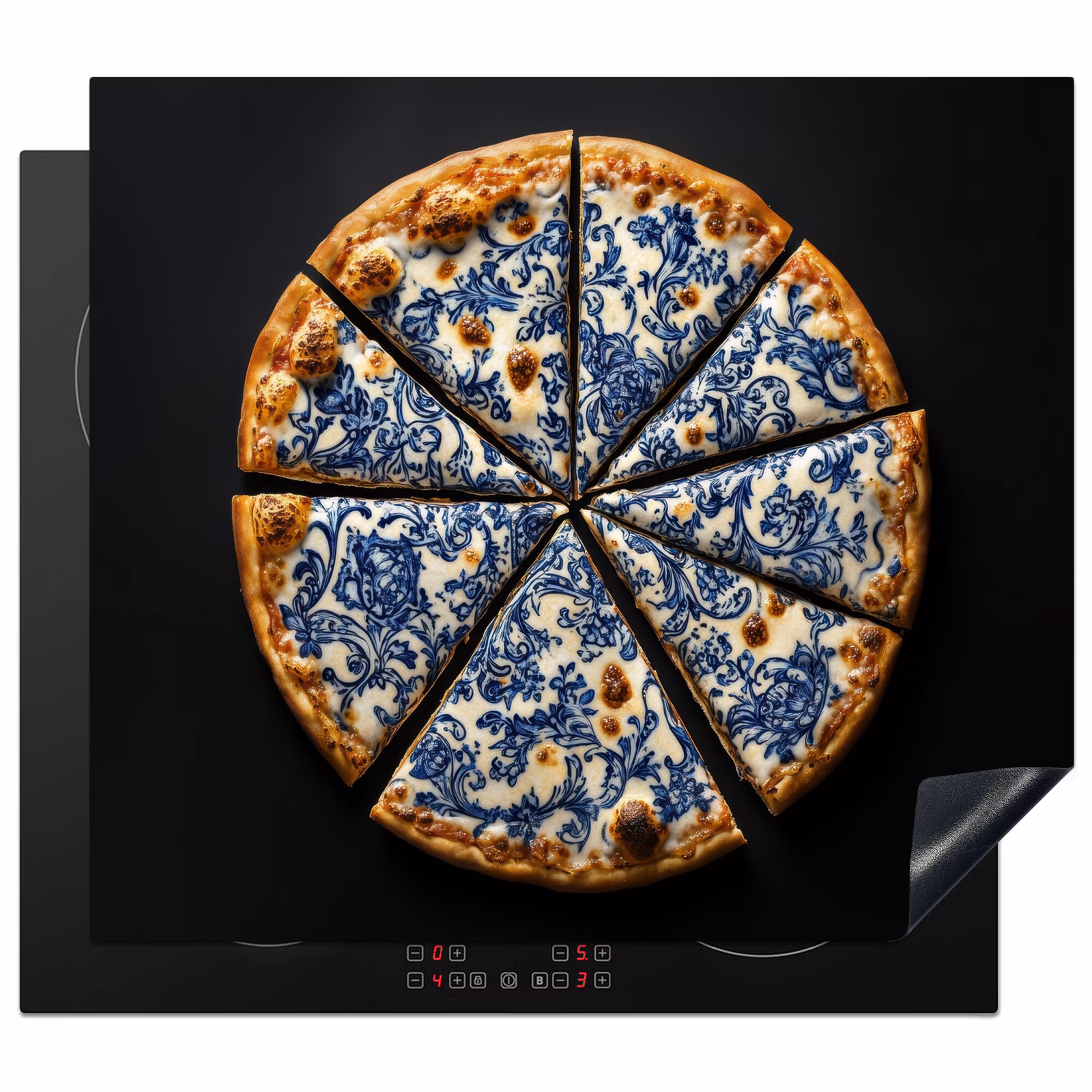Induction hob protector - Pizza - Food - Delftware — 1