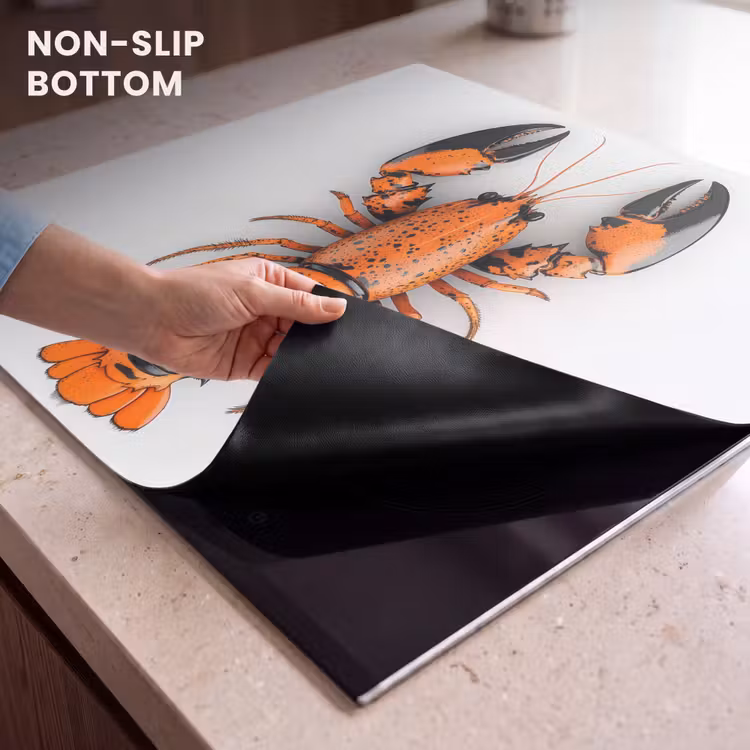 Induction hob protector - Cancer - Black - Orange - White - Unique — 5