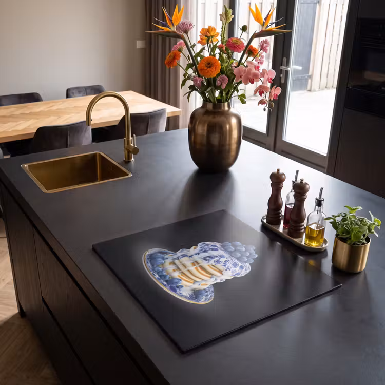 Induction hob protector - Pancakes - Blueberries - Plate — 2