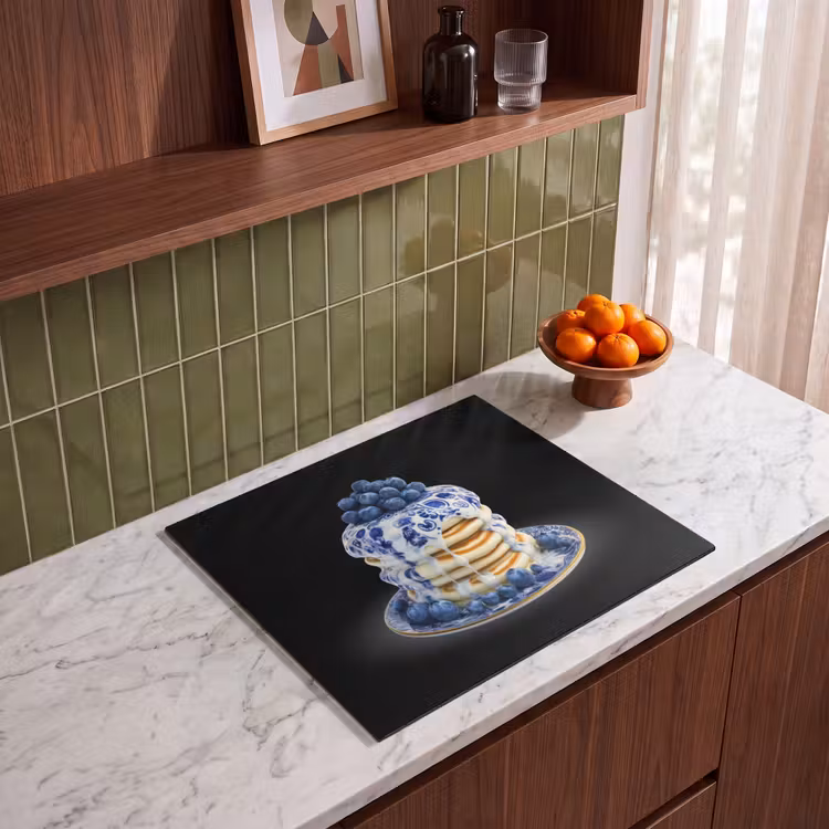 Induction hob protector - Pancakes - Blueberries - Plate — 4