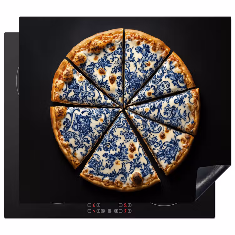 Induction hob protector - Pizza - Food - Delftware — 1