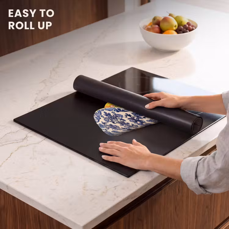 Induction hob protector - Taco - Meat - Salad - Delft blue - Motif — 6