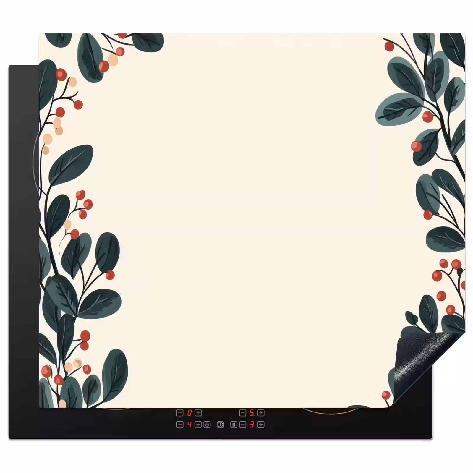 Induction hob protector - Branches - Winter - Plants - Light — 1