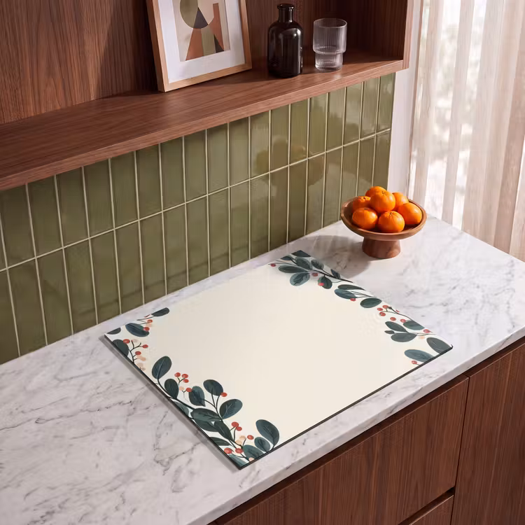 Induction hob protector - Branches - Winter - Plants - Light — 4