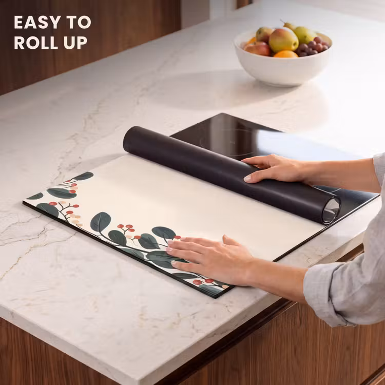 Induction hob protector - Branches - Winter - Plants - Light — 6