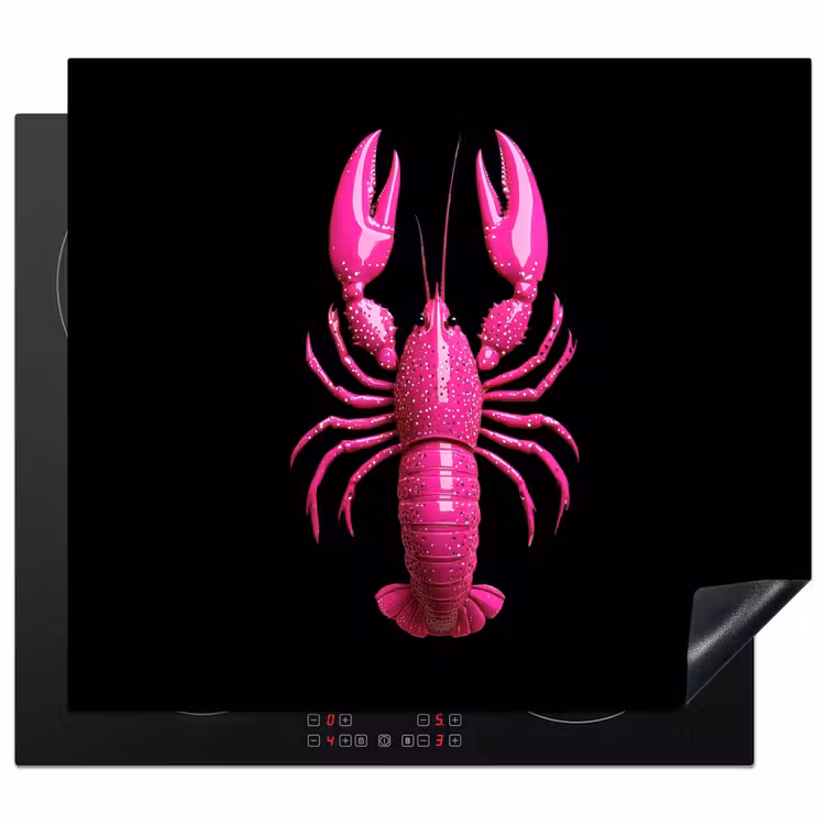 Induction hob protector - Cancer - bright pink — 1