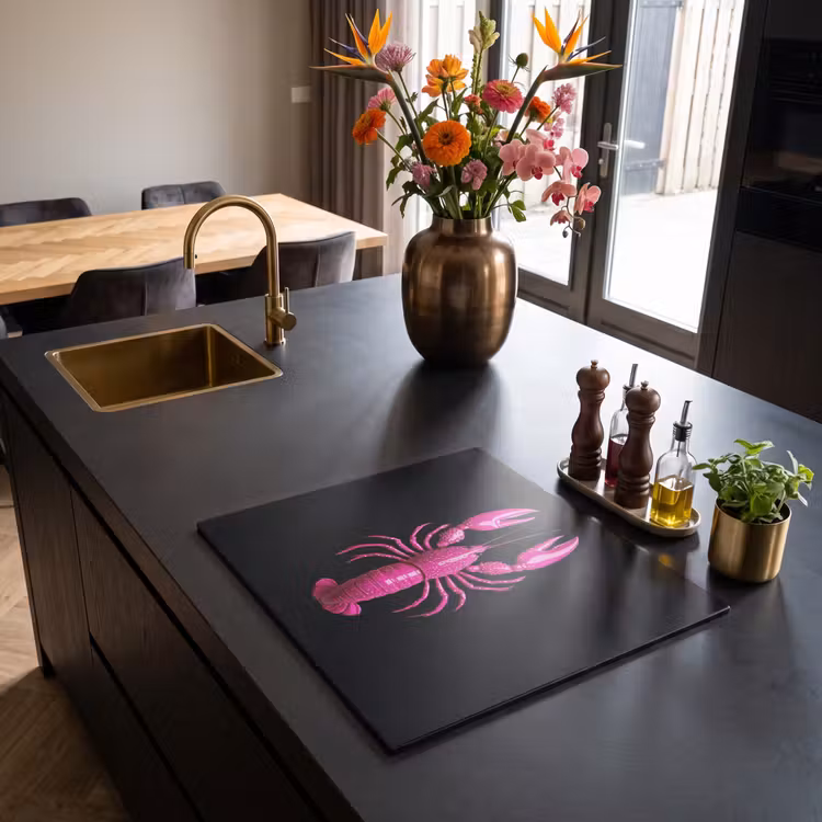 Induction hob protector - Cancer - bright pink — 2