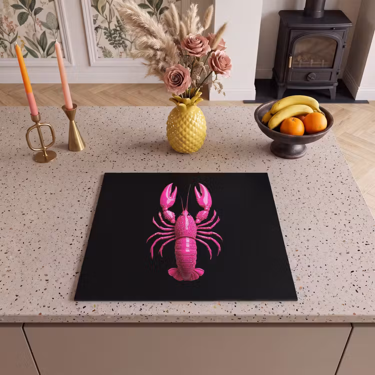 Induction hob protector - Cancer - bright pink — 3