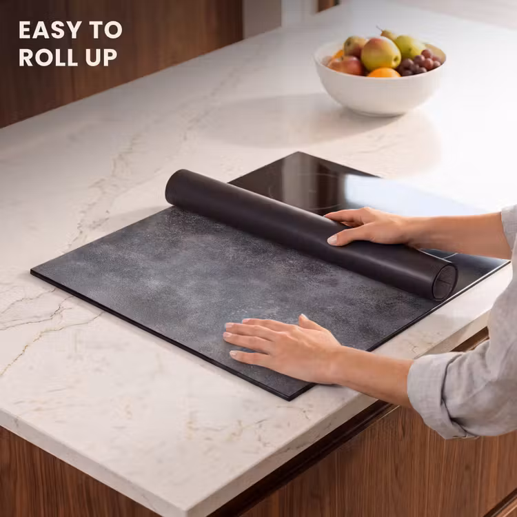 Induction hob protector - Christmas - Branches - Winter - Red — 6