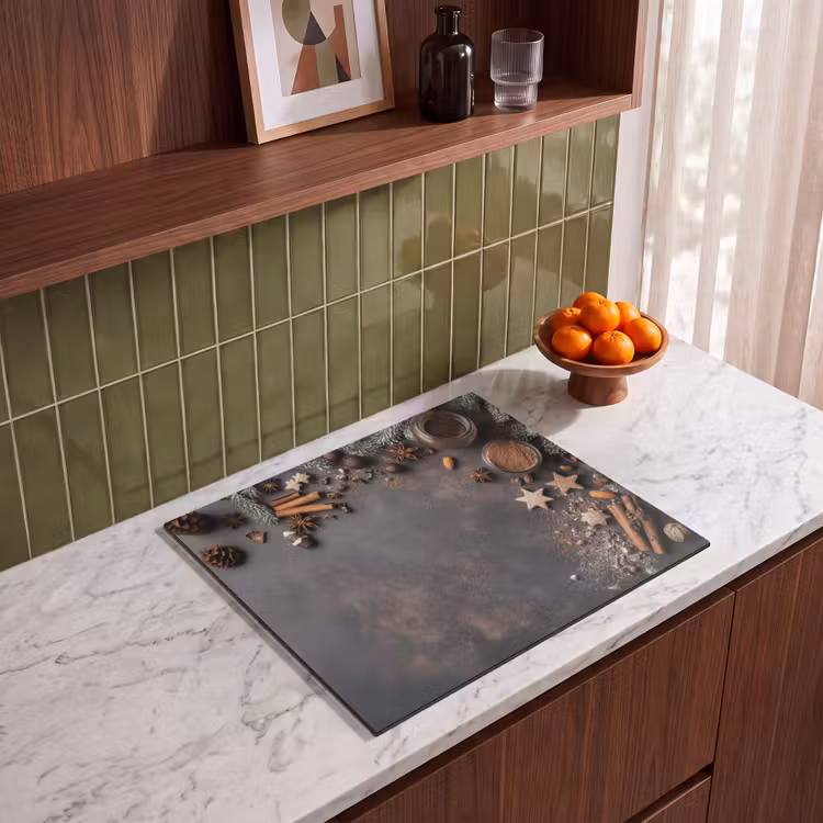 Induction hob protector - Cinnamon - Christmas - Brown - Bronze — 4