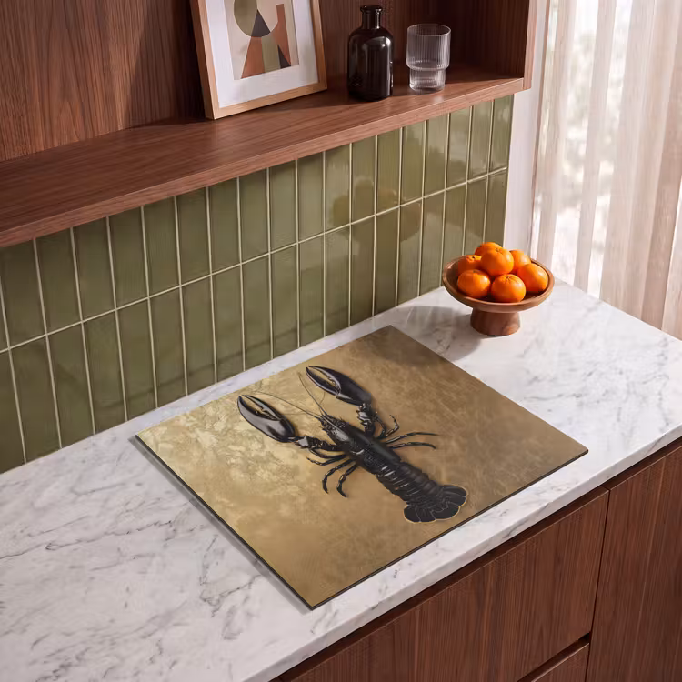 Induction hob protector - Cancer - Black - Gold - Luxury — 4