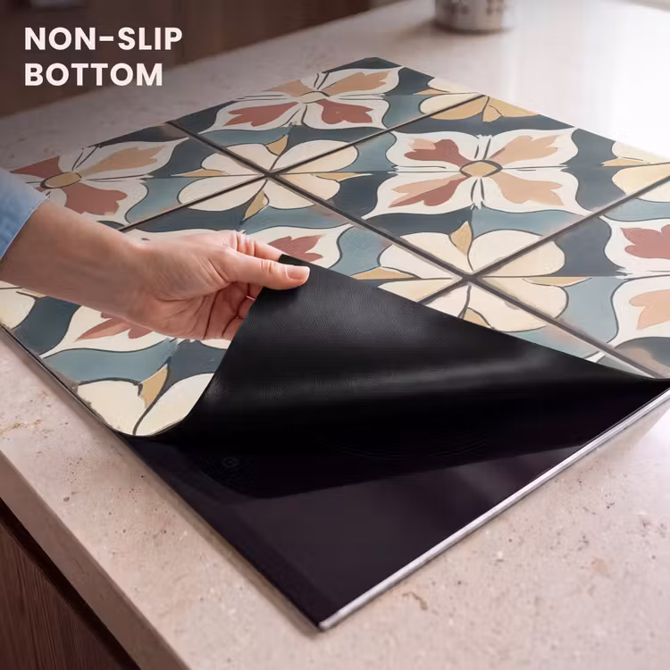 Induction hob protector - Decoration - Tiles - Spanish - Vintage — 5