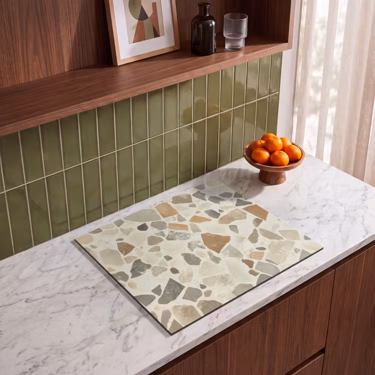 Induction hob protector - Stones - Terrazzo - Decoration - Tiles — 4