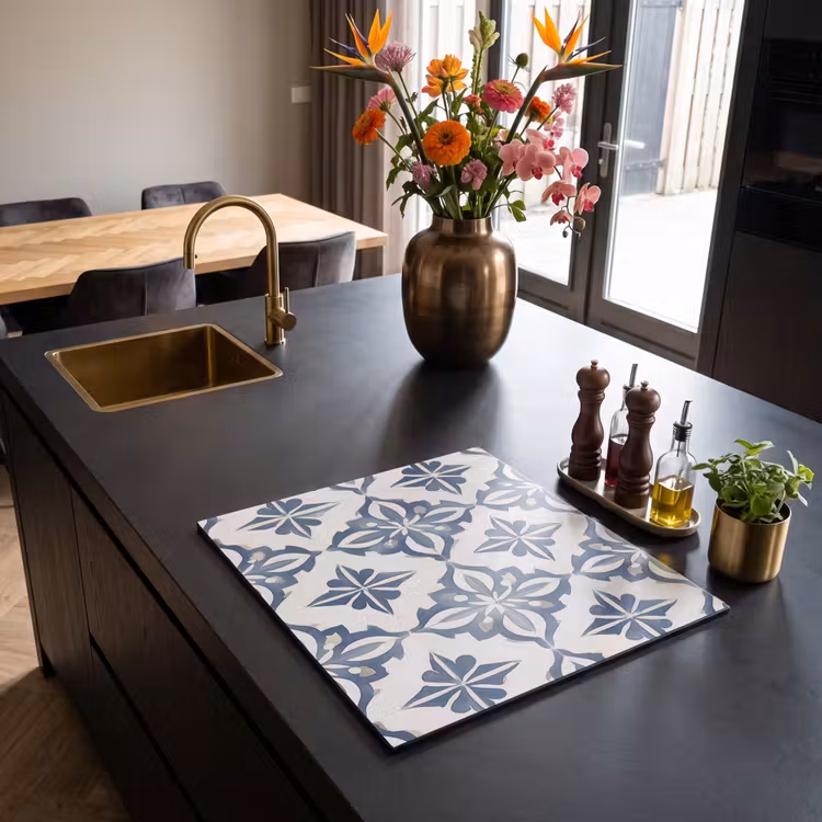 Induction hob protector - Tiles - Spanish - Patterns - Ceramics — 2