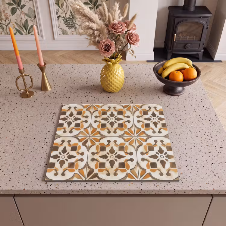 Induction hob protector - Vintage - Spanish - Decoration - Ceramics — 3