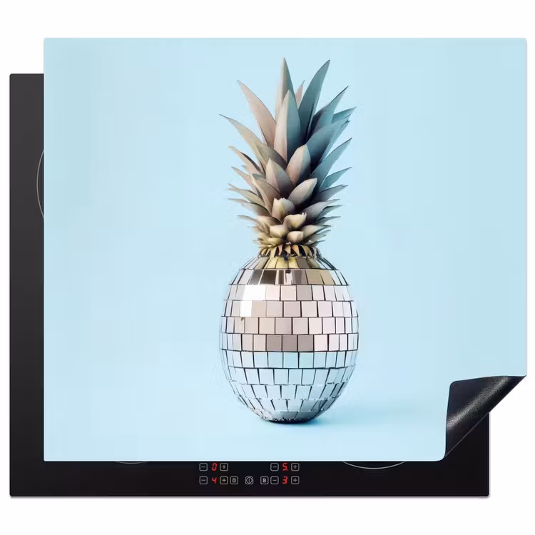 Induction hob protector - Blue - Pineapple - Disco - Discoball — 1