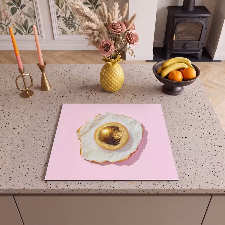 Induction hob protector - Egg - Disco - Breakfast - Glitter — 3
