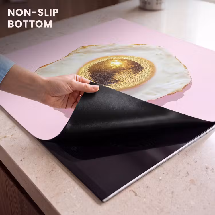 Induction hob protector - Egg - Disco - Breakfast - Glitter — 5