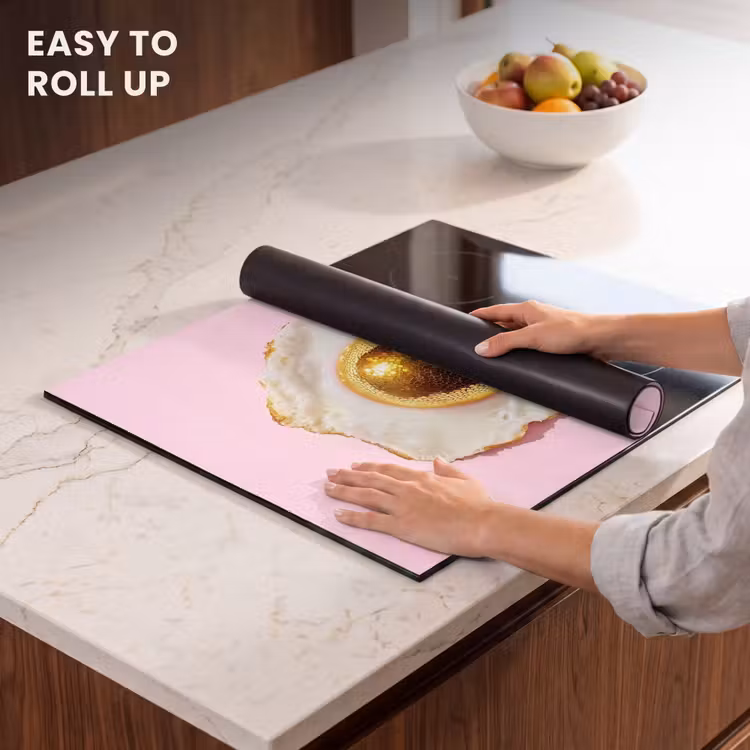 Induction hob protector - Egg - Disco - Breakfast - Glitter — 6