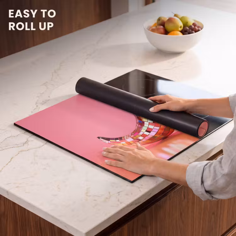 Induction hob protector - Pepper - Disco - Red - Glitter — 6