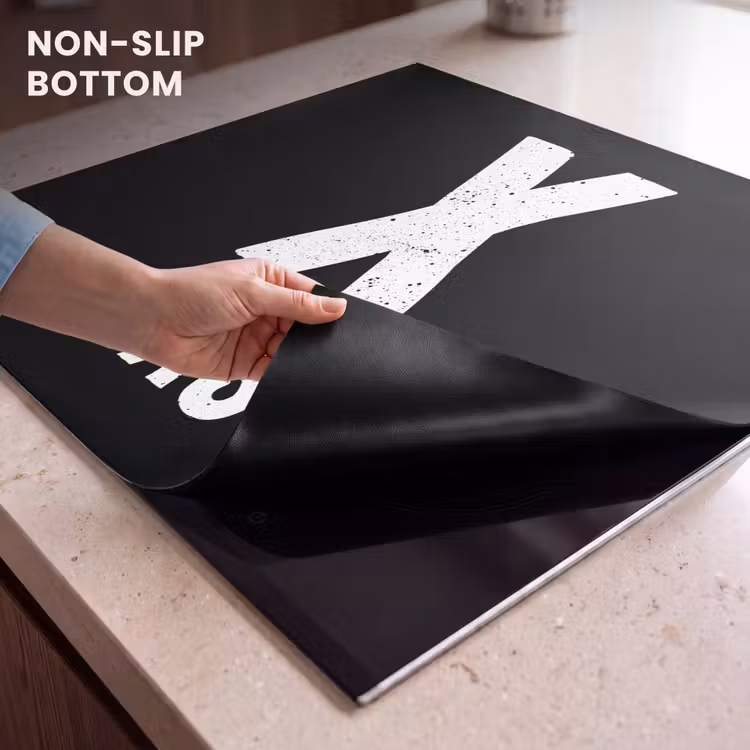 Induction hob protector - Xmas - Christmas - Black - Vintage - Quotes — 5