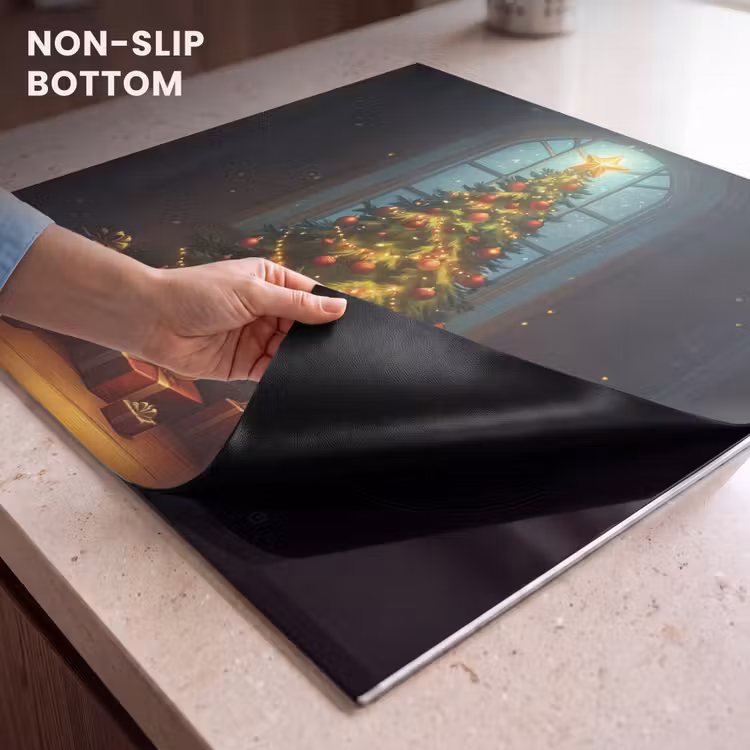 Induction hob protector - Christmas tree - Gift - Christmas - Winter — 5
