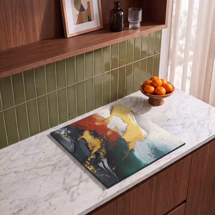 Induction hob protector - Modern - Christmas - Abstract - Gold — 3