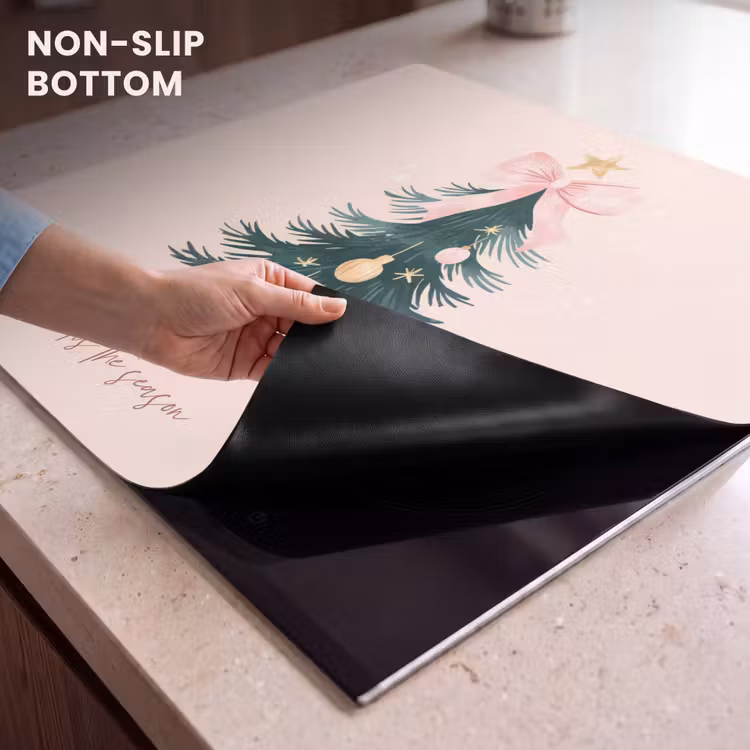 Induction hob protector - Christmas Season - Christmas - Christmas tree - Pink — 5